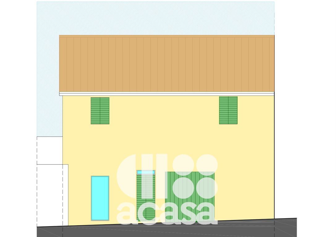 CASA CON GARAGE E GIARDINO